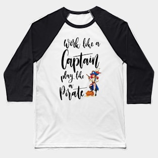 Lady Captain Baseball T-Shirt